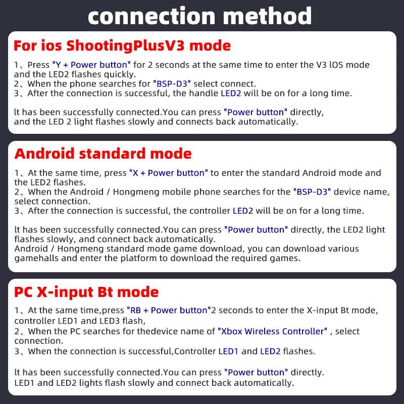 Controle Bluetooth Telescópico D3 para Celular e PC